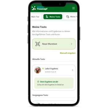 Dr. Fressnapf Wurm- & Giardientest für Hunde und Katzen 3+1 Gratis