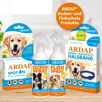 Ardap Zecken- und Flohpuder 150g