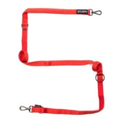 STUCH Hundeleine - FĂĽhrleine - Medium Rot