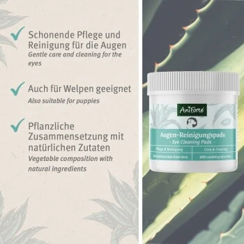 Aniforte Augen-Reinigungspads Augenpflege Pads 100 Stück