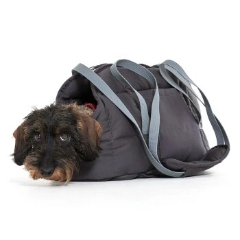 Doctor Bark Hundetragetasche grau M