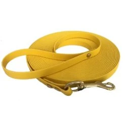 Bio-leine 25-35 Kg Schleppleine Biothane Gelb 3 M