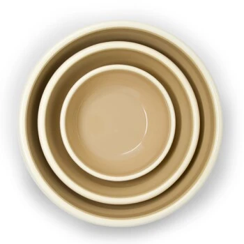 Lills Emaillenapf "Balu" - Gr. M - sand