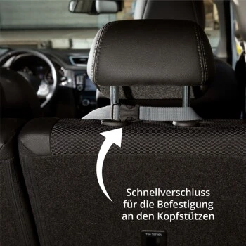 Doctor Bark Pointer Autoschondecke Rückbank 3-Sitz S