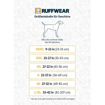 Ruffwear Auto-Sicherheitsgeschirr Load Up™ M