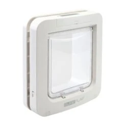 SureFlap Sure Flap Mikrochipgesteuerte Haustierklappe Weiß