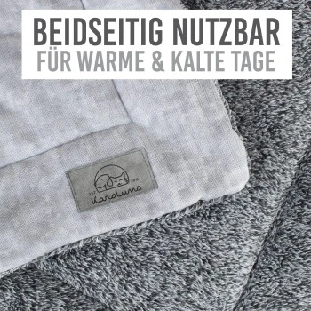 KaraLuna Liegematte grau S