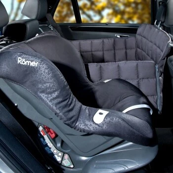 Doctor Bark Autoschondecke Rückbank 2-Sitz prodtest grau S